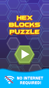برنامه‌نما Hex Blocks Puzzle عکس از صفحه