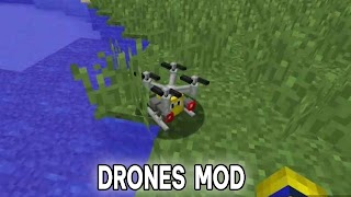 Drone Mod for Minecraft PE penulis hantaran