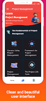 Learn Project Management Pro imagem de tela 5