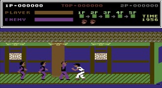C64 Kung Fu Master โปสเตอร์