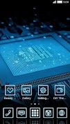 Computer Tech C Launcher Theme скриншот 5