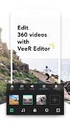 VeeR VR Editor - Edit 360° Vid اسکرین شاٹ 2