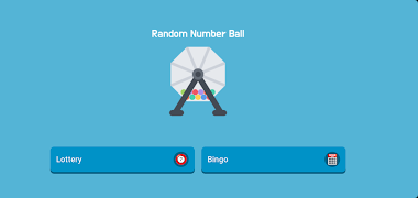Random Number Ball Cartaz