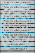 Acting Guide 스크린샷 1