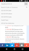 ICD 10 Code and Disease screenshot 1