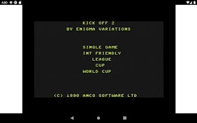 Kick Off 2 C64 screenshot 5
