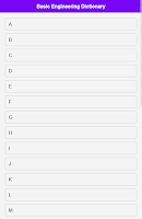 Basic Engineering Dictionary 海報