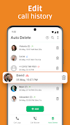 Call Log Editor: Edit & Backup capture d'écran 2