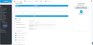 برنامه‌نما Codeproof Kiosk App Manager عکس از صفحه