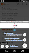 برنامه‌نما A Faster Reader عکس از صفحه