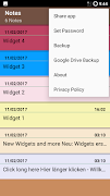 Notes app Android اسکرین شاٹ 2
