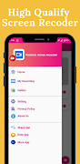 Premium Screen Recoder With High Quality Audio تصوير الشاشة 1