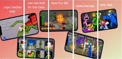 Mods for Melon Playground Plakat
