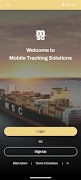 Mobile Tracking Solution poster