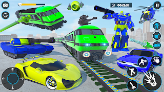 Train Robot Transformation War screenshot 7