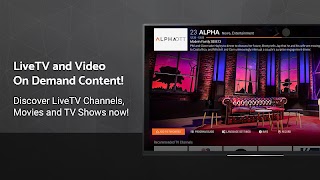 برنامه‌نما AlphaOTT - AndroidTV عکس از صفحه