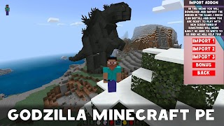 Godzilla Mod for Minecraft PE ảnh chụp màn hình 7