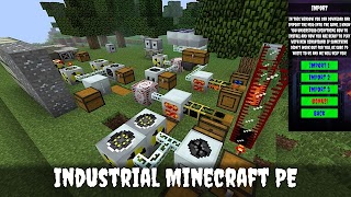 Industrial Mod for Minecraft Cartaz
