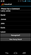 برنامه‌نما VoiceX Call(Speech Rec) عکس از صفحه