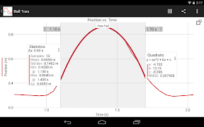 Vernier Graphical Analysis captura de pantalla 3
