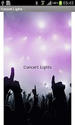 Concert Lights poster
