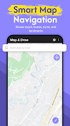 Map & Draw: 맞춤형 지도 제작기 포스터