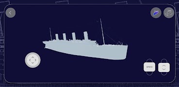 TITANIC MODEL plakat