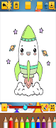 Rocket Coloring imagem de tela 3