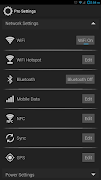 Pro Settings تصوير الشاشة 1