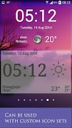 3 Schermata Weather ACE Clock Widget Pack