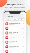 HTML / MHTML Viewer اسکرین شاٹ 5