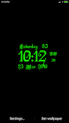 Classic Digital Clock Lwp syot layar 2