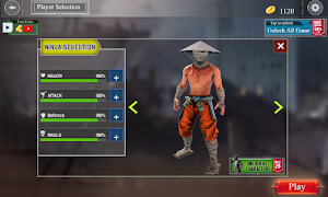 Superhero Ninja Fighting Games اسکرین شاٹ 2