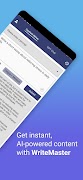 WriteMaster AI Content Writer ภาพหน้าจอ 2