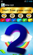 برنامه‌نما Write 123 - Learn Kids Numbers عکس از صفحه