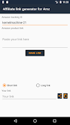 Affiliate link generator for A poster