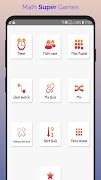 Math Super Games 스크린샷 1