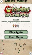 One Tap Zombie Apocalypse Free screenshot 2