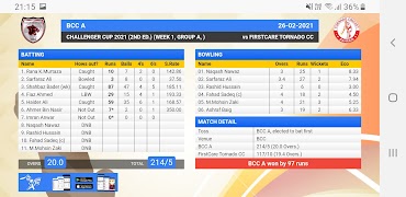 Challenger Cup 2021 2nd Edition स्क्रीनशॉट 7