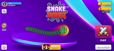 Hungry Snake : Worms Zone Plakat