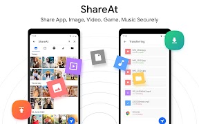 ShareAt - File sharing & transfer Poster
