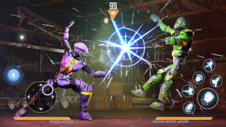 Robot Kung Fu Karate Fighter screenshot 6