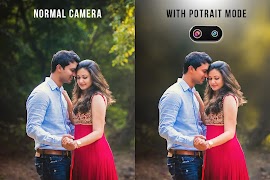 Potrait Mode Camera Affiche