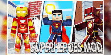 Superheroes Mod for Minecraft  截图 1