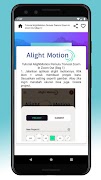 Tutorial Alight Motion स्क्रीनशॉट 3