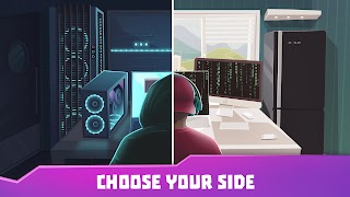 Hacker or Dev Tycoon? Tap Sim پوسٹر