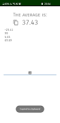 Average Calculator ポスター