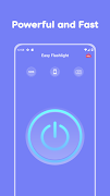 Easy Flashlight: Bright, Fast 截图 1