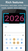 برنامه‌نما LED Running Text عکس از صفحه