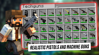 More Weapons Minecraft Mod ảnh chụp màn hình 1